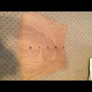 Kendall and Kylie Sued Skirt